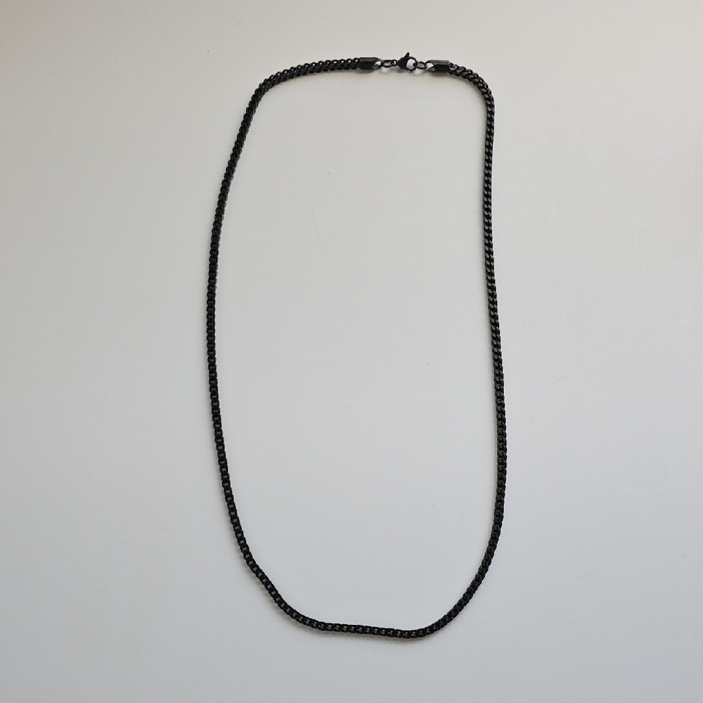 Black Chain Necklace